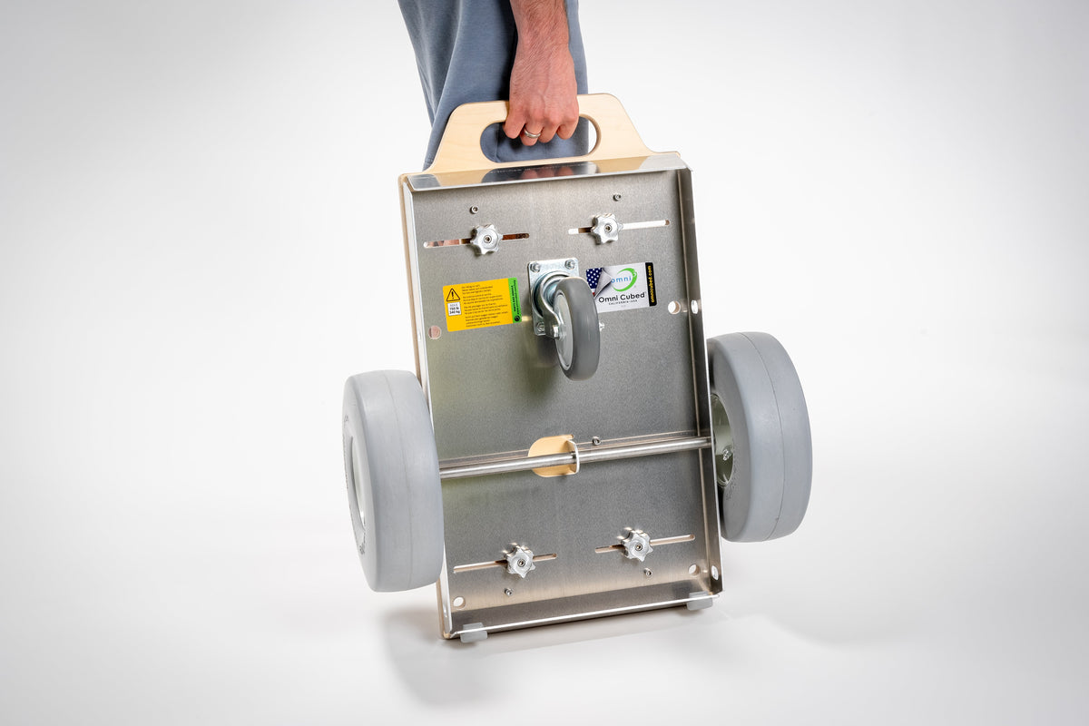 Omni Cubed® EZ Glide™ Glass Dolly