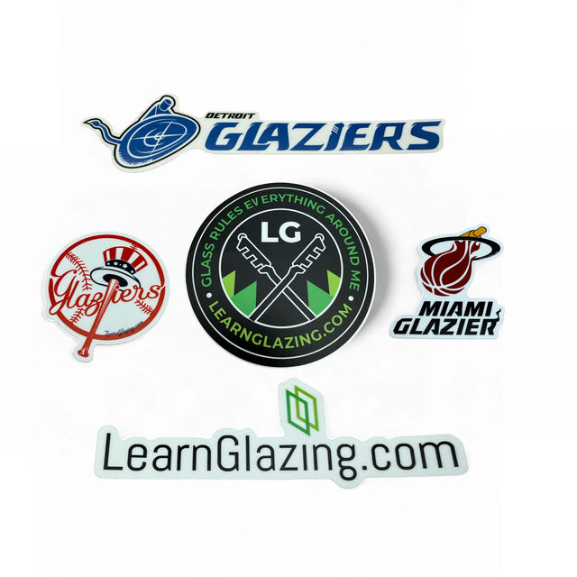 LearnGlazing Stickers
